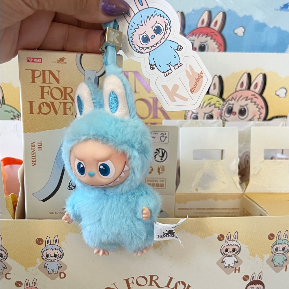 CONFIRMED “K” - PIN FOR LOVE - LABUBU